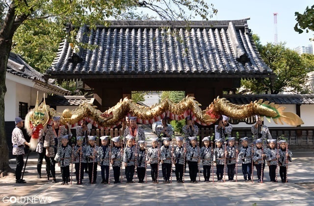 菊供養会 金龍の舞 奉演 金龍山 浅草寺 ワンダーゴールド ゴールドフォトコーナー Goldnews ゴールドニュース